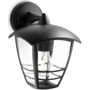 Philips Creek Buitenwandlamp - Omlaag - Zwart