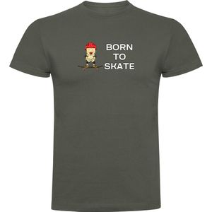 Kruskis Born To Skate T-shirt Met Korte Mouwen