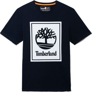 Timberland Stack Logo T-shirt Met Korte Mouwen