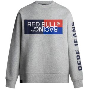 Red Bull Racing Colour Block Graphic Crew Sweatshirt