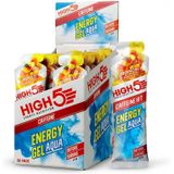 High5 Aqua Caffeine Doos Energie Gels 66g 20 Eenheden Tropisch