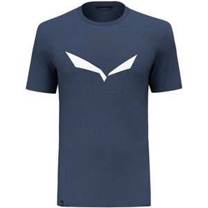 Salewa Solid Logo Dry T-shirt Met Korte Mouwen