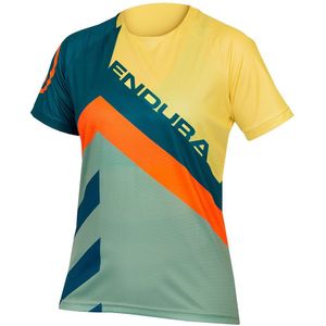 Endura Singletrack Print Ltd Korte Mouw Enduro Trui