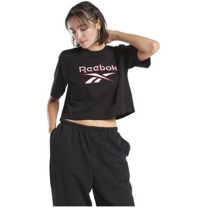 Reebok Classics Big Logo Cropped T-shirt Met Korte Mouwen