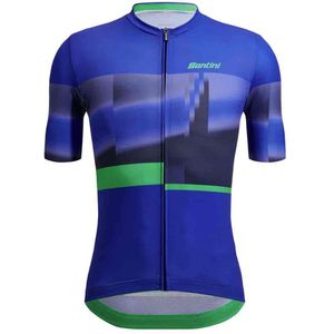 Santini Mirage Korte Mouw Wielertrui