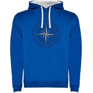 Kruskis Compass Rose Two-colour Hoodie