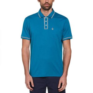 Original Penguin Earl Organic Interlock Korte Mouw Poloshirt