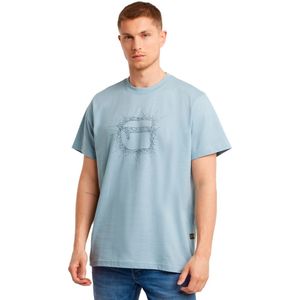 G-star Stitch Burger Logo T-shirt Met Korte Mouwen