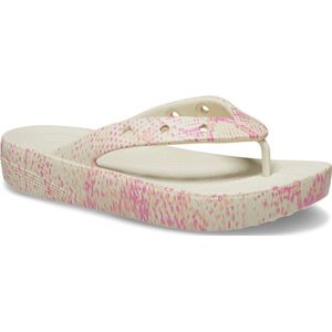 Crocs Classic Platform Snake Print Slippers