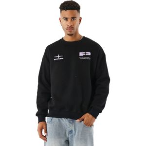 Project X Paris - Polaris - Sweatshirt - Ronde Hals - Boxy Snit - Grafisch Patroon