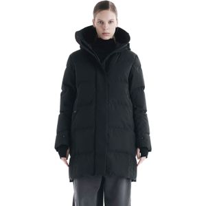 Cassini - Quilted Parka - Zwart - Dames - Winter 2025