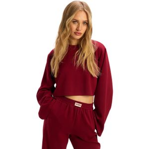 Refined Department - Carina R2511821834 - Trui - Bordeaux - Knitted Croptop