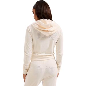 Juicy Couture - MADISON - Sweatvest - Offwhite - Fluweel/Nicky Velours