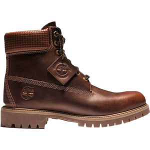 Timberland - Veterboots - Kastanjebruin - Leer - Warm Gevoerd