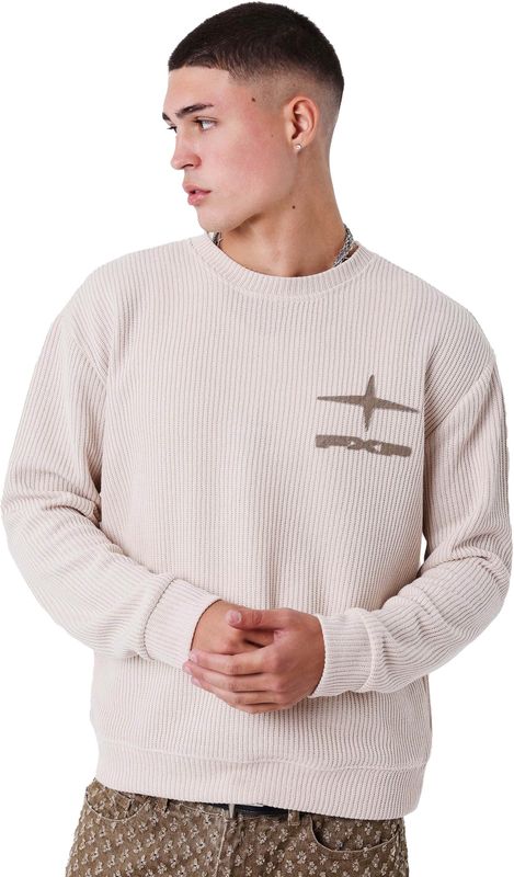 Trui met ronde hals Project X Paris Patch Polaris