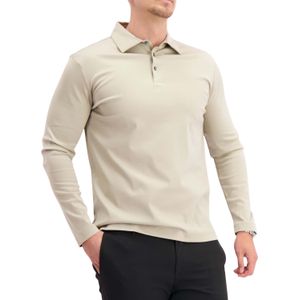 Polo Long Sleeve Beige