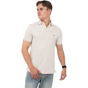 Tommy Hilfiger - 1985 Regular Polo - Polo - Off White - Katoen