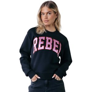 Rebel Patch Relaxed Sweater