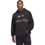 Adidas Anthony Edwards Herren Kapuzenpullover - Schwarz - Größe: M - Baumwoll-Jersey - Foot Locker