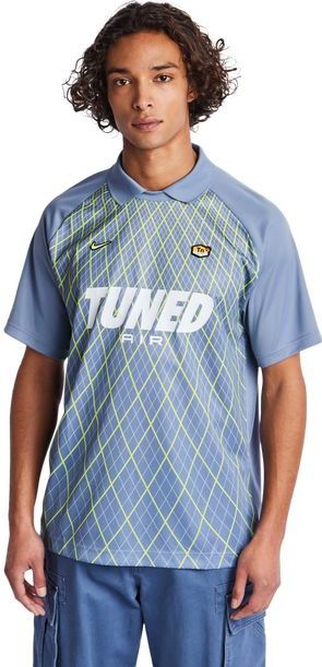 Nike Tuned Herren T-Shirts - Blau - Größe: L - Poly Jersey - Foot Locker