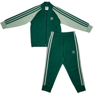 Adidas Superstar Unisex Trainingsanzüge - Grün - Größe: 117 - 122 CM - Poly Tricot - Foot Locker