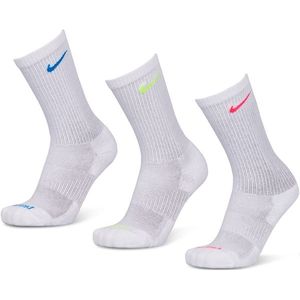 Nike Everyday Cushioned Crew 3 Pack Unisex Socken - Weiß - Größe: 42 - 46 - Foot Locker