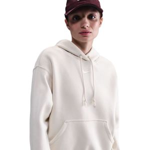 Nike Phoenix Damen Kapuzenpullover - Beige - Größe: M - Foot Locker