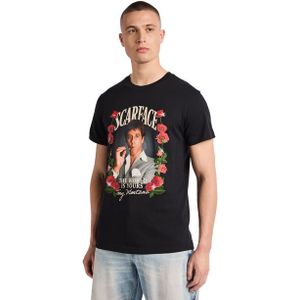 MERCHCODE Scarface Herren T-Shirts - Schwarz - Größe: XXL - Foot Locker