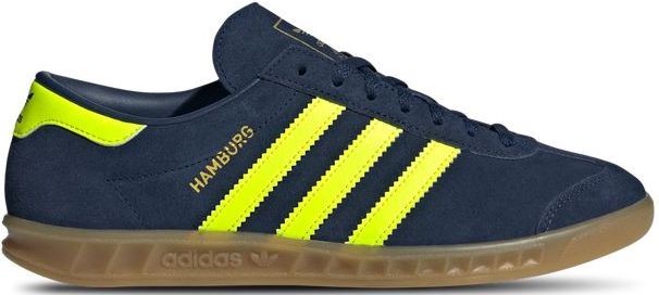 Adidas Hamburg Damen Schuhe - Blau - Größe: 40 2/3 - Leder - Foot Locker