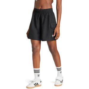 Adidas Essentials Damen Kurze Hosen - Schwarz - Größe: 34 - Poly Mesh - Foot Locker