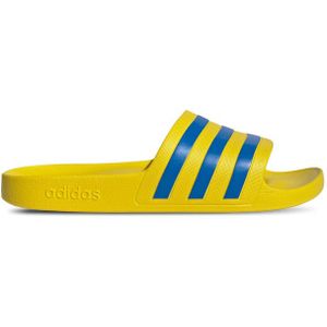 Adidas adilette Damen Flip-Flops und Sandalen - Gelb - Größe: 40 2/3 - Netz/Synthetik - Foot Locker