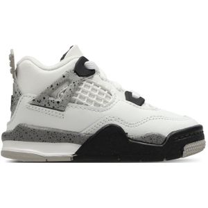 Jordan Retro 4 Unisex Schuhe - Weiß - Größe: 21 - Leder - Foot Locker