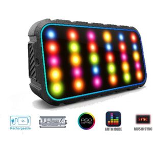iDance Speakers DLP Scan â€“ Disco systeem met 30 RGB Led paneel