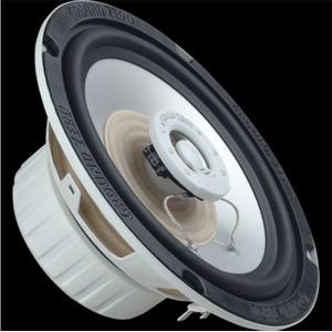Pyle Marine Luidsprekers -2-weg Waterdichte Speakers- Weerbestendige Buitenluidsprekers- Audio Stereo Geluidssysteem voor Buiten- Luidsprekers voor Boten- 240 Watt - 1 Paar - Wit
