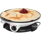 Steba CR32 - Crepes/pannenkoekmaker - 32 cm - Zwart/Wit