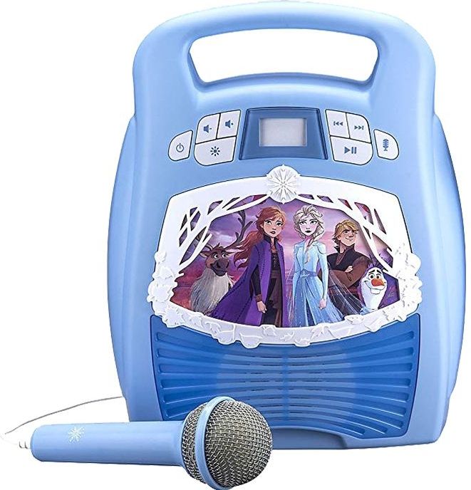 Disney - Frozen 2 - Draagbare Karaoke Speler - Met Lichtshow en Microfoon