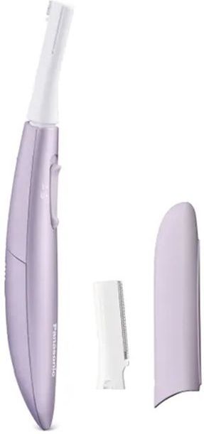 Panasonic - ES-WF71-V503 - Wenkbrauw- en Gezichtshaartrimmer - Lichtpaars - Hypoallergeen Roestvrij Staal