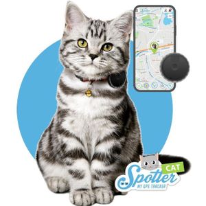 Spotter Huisdier GPS Tracker Kat - Zonder Abonnement