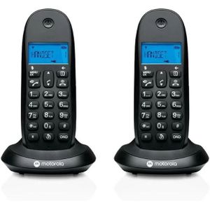 Motorola C1002CB  Duo DECT Telefoon - Aktie!
