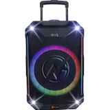 N-GEAR THE FLASH 1540 - Karaoke Speaker - 15&quot; Woofer - Bluetooth - LED Lichtshow - Incl. Draadloze Microfoons
