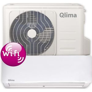 Qlima SC5225 split unit airco WiFi - voor ruimtes van 85 m3