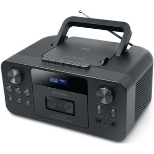 Muse M-182DB - Draagbare Bluetooth, DAB , CD en Cassette speler