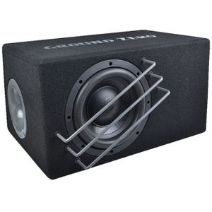 Ground Zero GZUB 8BR - Subwoofer in kist - 300 Watt