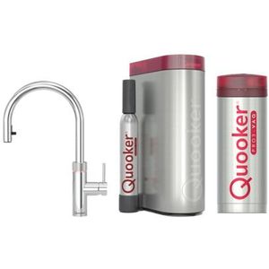 Quooker Combi Flex RVS met Cube