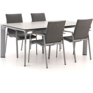 Kettler Diamond 180cm dining tuinset 5-delig stapelbaar