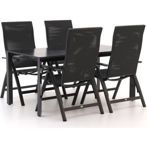 Bellagio Avio/Sestino 160cm dining tuinset 5-delig verstelbaar