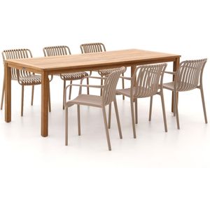 Forza Cali/Liverpool 210cm dining tuinset 7-delig stapelbaar