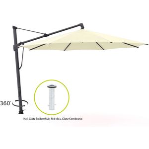 Glatz Sombrano S+ Easy zweefparasol ø 350cm