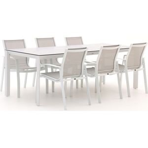 R&S Design Altea/Veneto 220cm dining tuinset 7-delig stapelbaar