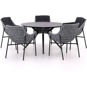 Manifesto Novara/Sora ø 127cm dining tuinset 6-delig